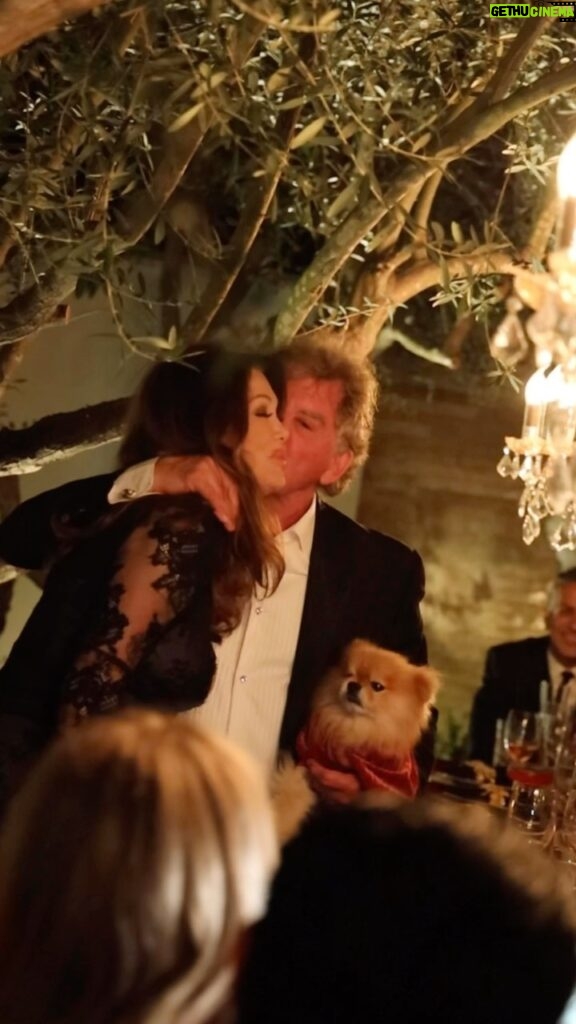 Lisa Vanderpump Instagram - 40 years ♥ Even though we lost our darling little pony Rosé this weekend, we decided we couldn’t not celebrate 40 years of love. Thank you for all of your kind messages. Loved this magical, beautiful night with family and close friends! ♥