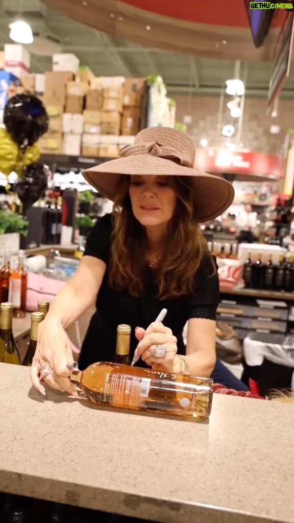 Lisa Vanderpump Instagram - While we were in the Hamptons, I signed hundreds of bottles of @vanderpumpwines and hid them in the following stores: Bottle Hampton in Southhampton, Total Wine & More in Westbury and BottleBuys in Glenhead! Hopefully they’re a nice surprise for all you wine lovers! Happy hunting, and enjoy!