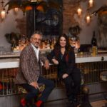 Lisa Vanderpump Instagram - Creating @VanderpumpParis has truly been a labor of love, and working with my partner @nickalain has been an incredible experience once again. Every inch of this space is designed by us, with unique, bespoke creations we have dreamed up and made in the @vanderpumpalain factory. The restaurant truly feels like an old courtyard in Paris, and we can’t wait for you to experience the beautiful and unusual decor, the delicious and whimsical drinks, and the decadent and Parisian inspired menu. It will truly be a magical experience! #VanderpumpParis #NowOpen