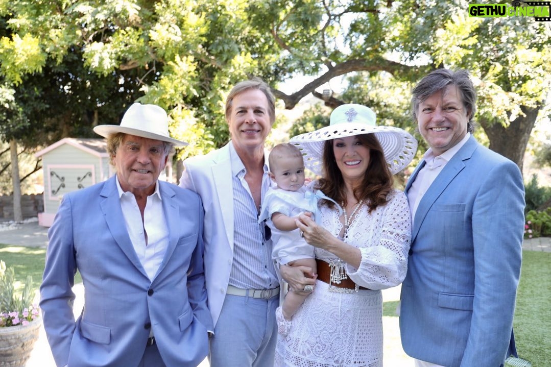 Lisa Vanderpump Instagram - The Christening of my darling little Teddy Paws 🕊💕