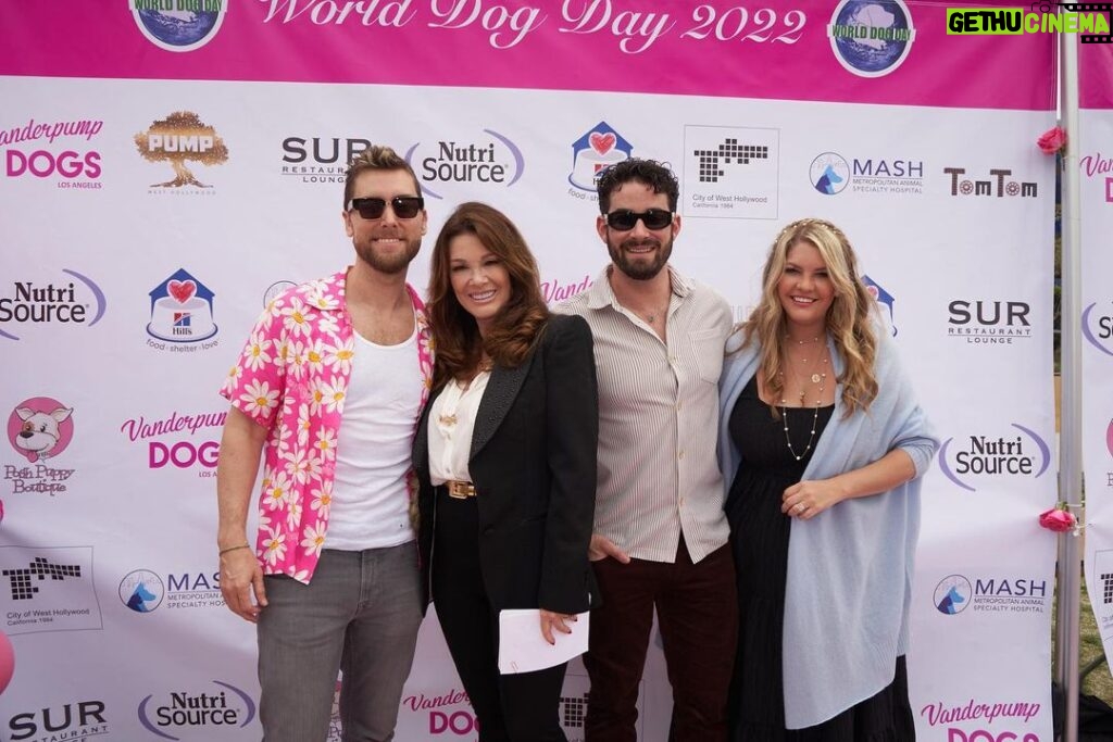 Lisa Vanderpump Instagram - Jump in, we’re going to World Dog Day! 🐾 Thank you so much to everyone who came out to support our @VanderpumpDogs 6th Annual World Dog Day this Saturday, co-sponsored by City West Hollywood (@wehocity) and presented by @nutrisourcepetfoods ! It’s been wonderful to be able to host events again to raise awareness about our fight to end global dog abuse, and to raise critical funds to end the mistreatment of dogs worldwide. Thank you to our sponsors @nutrisourcepetfoods @surrules @hillsfood @mashvet @poshpuppy @minnidip @greendogdental @pumprestaurant @tomtom @theabbeyweho - having everyone’s support means so much. I’d like to thank all of our amazing vendors, @paigeharbisonart @thepicnicstyle @justfoodfordogs @gaybors.agency @farmfreshtoyou @mybenebone @mobilityservicedogs @tiffany_dnaka_ @fujifilmx_us @healthypawsherbals @sophies_sweetcakes @wagcityclothing @sundaysfordogs @freshpatch @brutusbroth @santamonicapaws @eddievalentinfashion ! A special thank you, @drinkspindrift @drinkvina @butterypopcornco @estherbrophoenix @minnidip @shishishikevinlee & @poshpuppy for generously donating items to make our event a success! Thank you to those who donated to our Raffle as well, @minnidip @petplaysf @sophies_sweetcakes @freshpatch @dylanscandybar @fujifilmx_us @dogtv @paworiginal @mixlabrx @planopaws @chaserbrand @paigeharbisonart @wagcityclothing @airvet @sundaysfordogs @tiffany_dnaka_ @thedaftdoodleco Thank you @lancebass @michaelturchinart for MCing, @scheana @raquelleviss @dr.evanantin @jorge_bendersky for judging our doggy fashion show! And thank you to all our friends who showed up to support like @trixiemattel @tomsandoval1 @twschwa @arianamadix @musickillskate @kymwhitley @brock__davies Last but certainly not least, a very big thank you to all our volunteers (some even flew in from out of state!) who donated their time and efforts to helping make our day a huge success! We couldn’t have done it without you! To everyone else who has helped us along this journey THANK YOU! We are only able to do what we do, because of amazing people like YOU! 🐶🌎💗 (📸: @nikkiryanphotography & @edmundprieto )