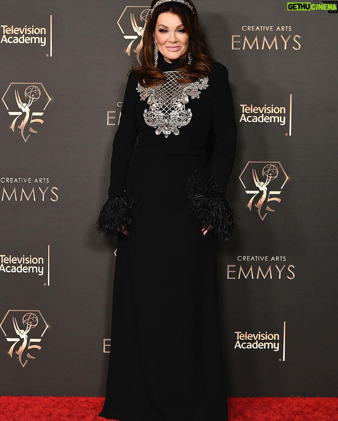 Lisa Vanderpump Instagram - Presenting and nominated at the #Emmys last week… what an honor and a beautiful evening! We may have lost last week, but wishing all our peers good luck tonight!