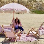 Lisa Vanderpump Instagram - Love this gorgeous @businessandpleasure_co beach set so much! Perfect for summer!