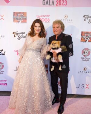 Lisa Vanderpump Instagram - What a night! Still riding the high of this magical evening!!! We were beyond ecstatic to finally come together and celebrate our 5th Annual @vanderpumpdogs Gala at the @themaybournebh last night, hosted by @mariolopez and featuring the incredible @kchenoweth and @lindseystirling and @trixiemattel , as well as @lancebass @dr.evanantin and our Sponsors who made this possible: @eatplaytopangasocial @realrobertearl @poshpuppy @bravotv @evolutionusa @flyjsx @caesarsentertainment @dailymail @minnidip @bubbles @justfoodfordogs @loyolahigh @lovegevity @emmyperryxo @billyrodriguez675 

And thank you to the wonderful band @westcoastmusic @impulsewestcoast for your incredible performances!!! Photo by @nikkiryanphotography @mccallmediamanagement