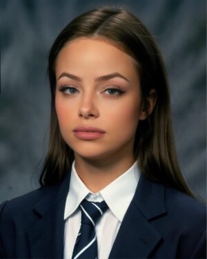 Gionna Daddio Instagram - Here’s to the senior yearbook photos I never took 🍻