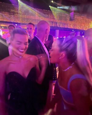 Gionna Daddio Instagram - These Barbie’s are besties 👯‍♀️

#barbiemovie