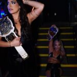 Liv Morgan Instagram - Your WWE Women’s Tag Team Champions 🖤😉 @raquelwwe