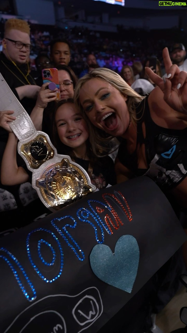 Liv Morgan Instagram - Unforgettable moments for the #WWEUniverse! #WWEBossierCity Brookshire Grocery Arena