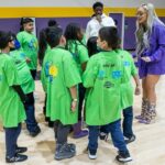 Liv Morgan Instagram – Thank you for the opportunity to meet, play, and talk to these awesome kids 🖤🙏✨ @cricketnation
@bgca_clubs! 

Don’t be a bully, be a STAR ⭐️ #CricketSponsored