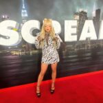 Liv Morgan Instagram - Scream for me🔪🩸 @screammovies #screamvi @paramountpics Styled by @kingtroi ✨ H&M @beautybyjett 🖤 NYC