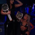 Liv Morgan Instagram - Your WWE Women’s Tag Team Champions 🖤😉 @raquelwwe