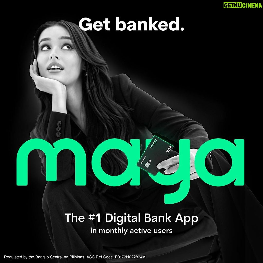 Liza Soberano Instagram - Feels so good to #GetBankedWithMaya 💚