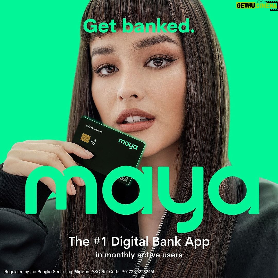 Liza Soberano Instagram - Feels so good to #GetBankedWithMaya 💚
