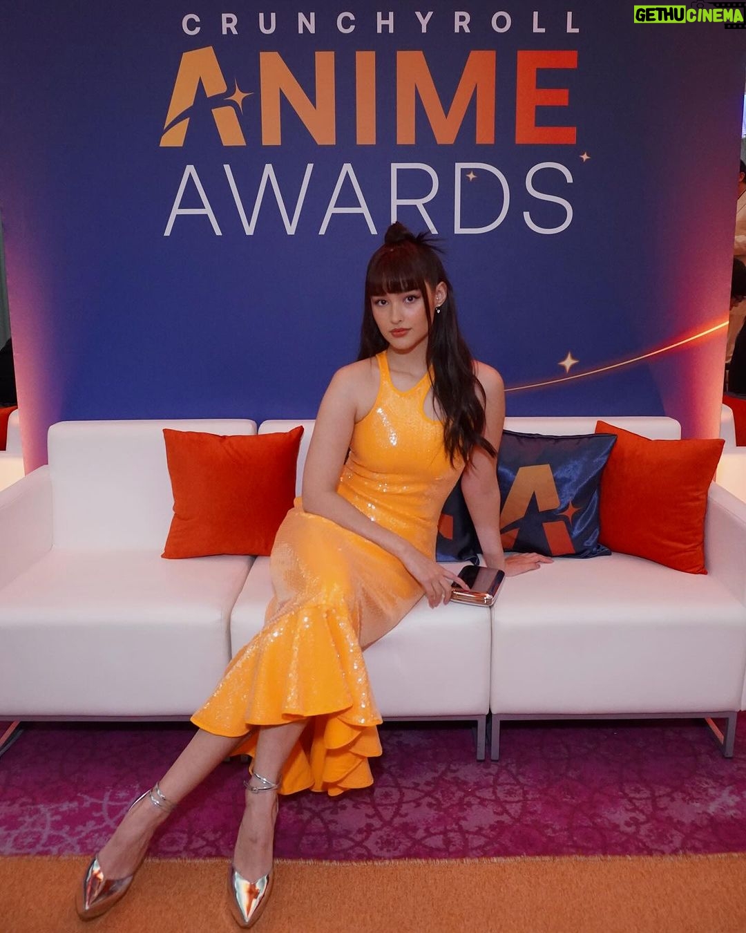 Liza Soberano Instagram - Congratulations to all of the winners of the @animeawards.official 2024 and thank you so much to @crunchyroll for having me! Can’t wait to be back in Japan 🇯🇵 Tokyo, Japan