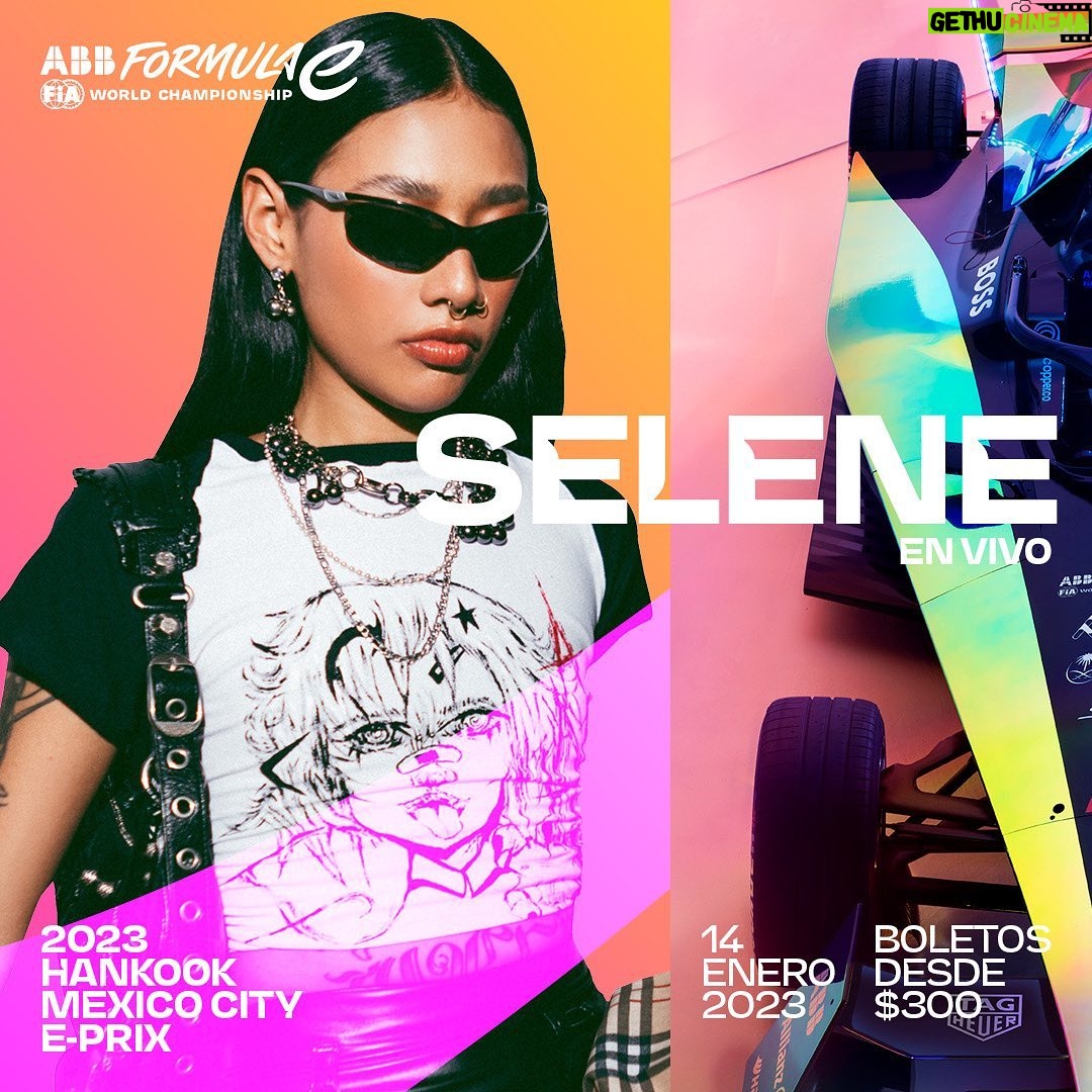 Lizeth Selene Instagram - La nena de Acapulco en la novena edición de @fiaformulae 🏎⚡️ GENTEEEEE nos vemos el 14 de enero en el Allianz Fan-Village del @mexicocity.eprix para bailar y vivir un día lleno de emociones en la carrera eléctrica más importante del mundo 🌎 #ABBFormulaE #MexicoCityEPrix #Ad