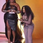 Lizzo Instagram - I want to congratulate my beautiful friend SoLana. She made an album that touched millions of people and created a voice for so many women who aren’t afraid to feel deeply. S.O.S is a triumphant soliloquy of songs that effortlessly shows growth, grief, admissions of guilt and even Good days. I said it last night and I’ll say it again— WE NEED YOU SZA, you are the artist of a generation, a one of a kind voice and a timeless poet. I’m so glad you got your flowers on that Grammy stage, but the real trophy is your gift. And for that, WE Thank you. I’m so proud of you and LOVE YOU DEEP!!!! SIZZO SUPREMACY @sza 💋💖