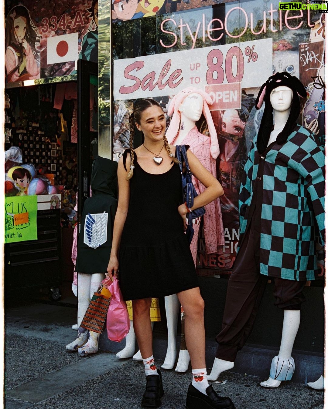 Lizzy Greene Instagram - little tokyo film🧸 Little Tokyo