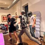 Lizzy Greene Instagram - swipe to see what a monday night at my place looks like