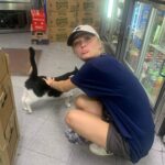 Lizzy Greene Instagram - we out here summering and asking the gas station worker to take our pics