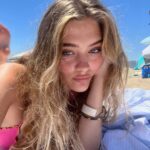 Lizzy Greene Instagram - we out here summering and asking the gas station worker to take our pics