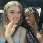 Lizzy Greene Instagram - bad bunny BEBÉ !! <3❤️‍🔥💅🏻🌞✨🌏‼️🦋💝🐰✅💛 Coachella