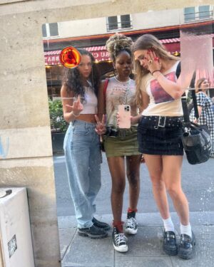 Lizzy Greene Instagram - friends hit france🫶🏼🎞🫶🏼