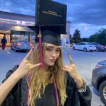 Lizzy Greene Instagram – #2021👩🏼‍🎓 !! lots of gratitude to those in my life that’ve helped and guided me through the years. and a massive shoutout to the teachers in CA, TX, and BC that’ve made my experience so much fun☺️tons of excitement for the next chapter in my life. long story short the mitochondria is the powerhouse of the cell. cheers