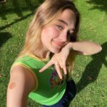 Lizzy Greene Instagram – I got the Covid vaccine to protect myself and those around me, that way we can see normalcy in the near future. My Texas friends ~ I encourage you all to join me in the effort to stop the spread and #getvaxed!💙🌈 #HealthyTexas #ThisIsOurShot @texasdshs #ad