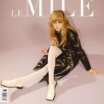Lizzy Greene Instagram - bangs for the cover of @lemile's 10th anniversary issue 🗞🌷🌷💗