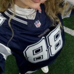Lizzy Greene Instagram - thank you @dallascowboys + @advocare for making me and my familys ENTIRE year. ive never been to a game and this was truly the most incredible experience. 11-5, still coming out strong💪 #ad #dezcaughtit
