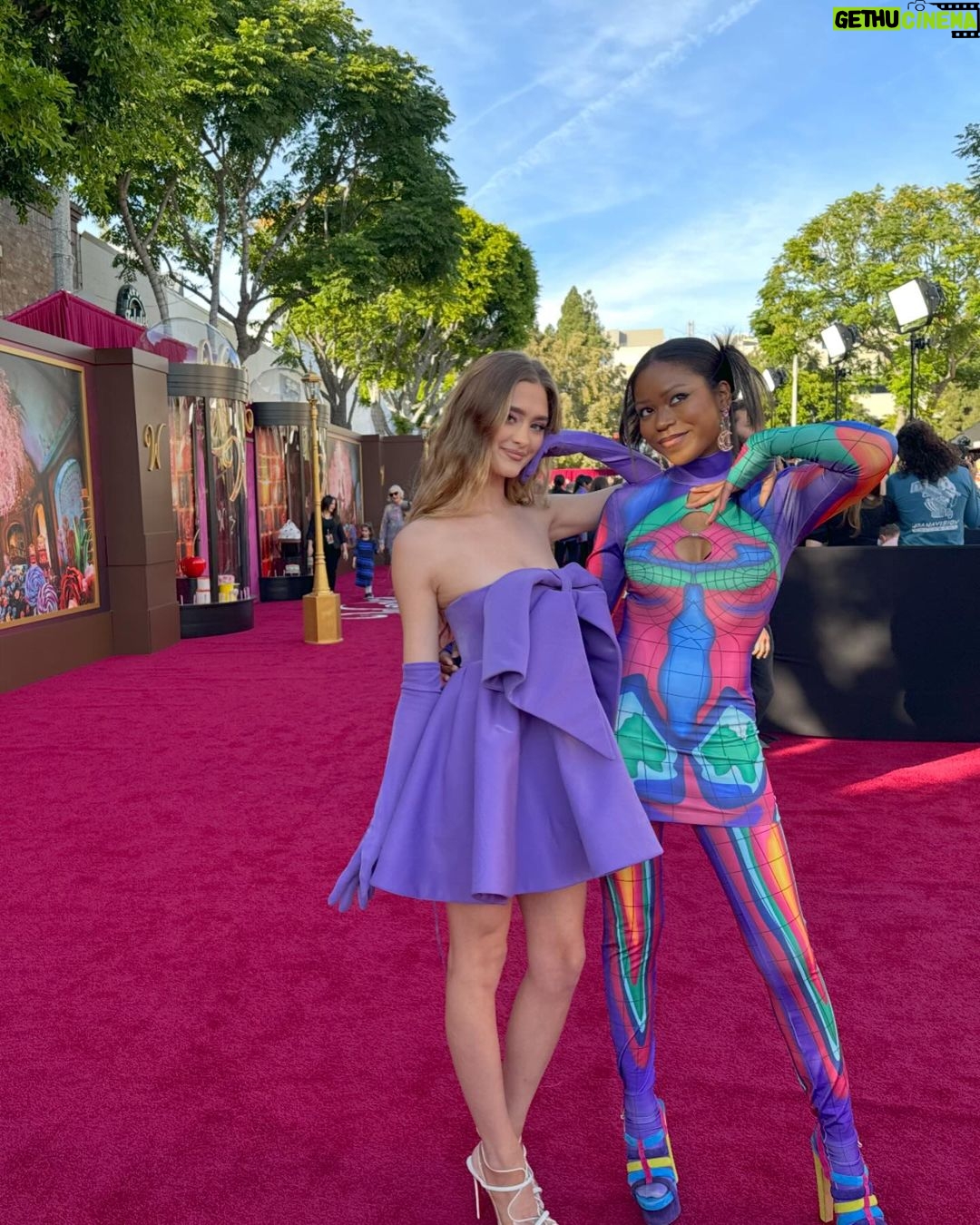 Lizzy Greene Instagram - hi @wonkamovie !🍫