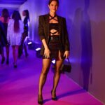 Lodovica Comello Instagram - Che serata pazzesca e quante gambe pazzesche al Leg Celebration party di @calzedonia 💥🖤 E nemmeno una calza smagliata! Giuro! #calzedomania #calzedonia #adv Milano italy