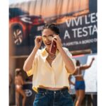 Lodovica Comello Instagram - 🔥🔥🔥 90 gradi e non sentirli, grazie al #VerticalSummerTour e #Toyota 🔥🔥🔥 @toyota_italia #AygoX #adv Styling @samanta_pardini MUA @terryterry82 🌼 Lignano Sabbiadoro