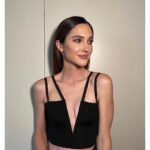 Lodovica Comello Instagram - Felt pretty pretty ✨💜 Grazie: @samanta_pardini - styling @terryterry82 - MUA Thanks: @alessandrovigilante (top) @sandroparis (gonna) ✨ Milan, Italy