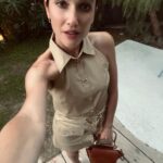 Lodovica Comello Instagram - Felt cute yesterday night 🤎 Karydi Beach