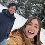 Logan Lerman Instagram - Yesterday was my best friend’s birthday. She truly makes every day better and brighter. I wake up every morning feeling like the luckiest guy in the world knowing I have this one in my life. This bday we learned how to ski. Here’s to many more adventures together. Love you, Anita. @analuisacorrigan