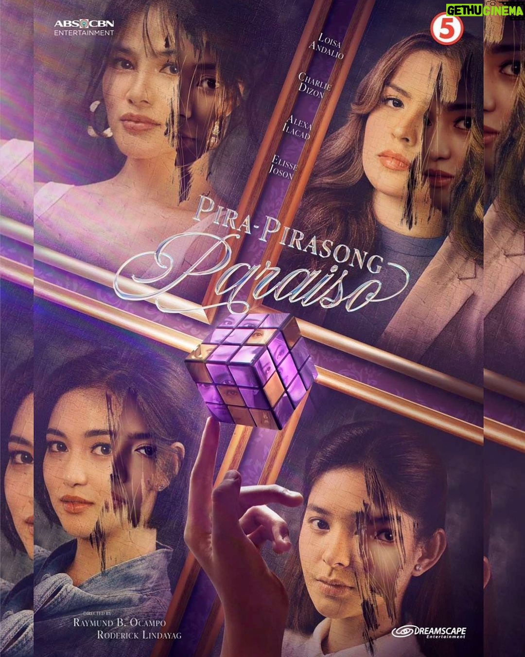 Loisa Andalio Instagram - Panibagong papel, panibagong piyesa, may bagong makikisulat sa istorya... Damhin ang damdamin at sumubaybay sa pag-usbong ng pag-ibig π² Abangan ang pagbubukas ng bagong kabanata ng #PiraPirasongParaiso! π @dreamscapeph Poster by: @justinbhb ππ»
