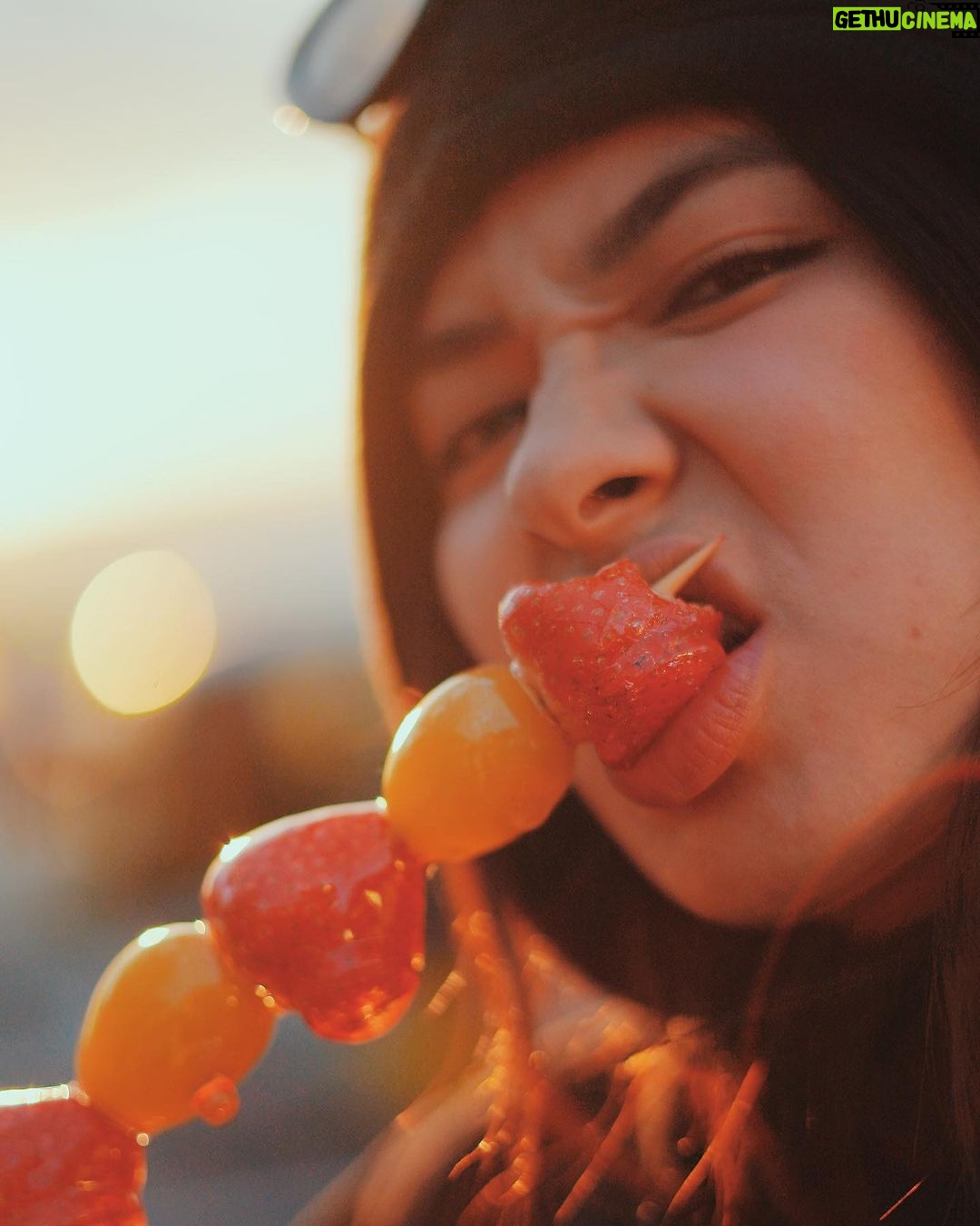 Loisa Andalio Instagram - happy kid 🍓🤤 happy 2024!!!!!