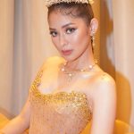 Loisa Andalio Instagram - when in doubt wear gold ✨🩰 #StarMagicalChristmas2023