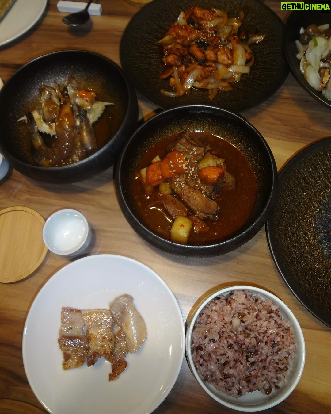 Loisa Andalio Instagram - korean food night ππΈπ«Άπ»π₯’ @paldorestaurant
