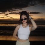 Loisa Andalio Instagram - quick update 🌊💕☀️🏖️🐚🌅 87 months today! 📍 @tanabeachvillas #TanaBeachVillas San Diego Lian, Batangas
