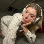 Lorde Instagram - Listening to myself