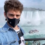 Lorenzo Ostuni Instagram - prima/dopo tutto normale raga Niagara Falls, Ontario, Canada