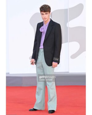 Lorenzo Zurzolo Instagram - Honoured to attend the 78 Mostra del Cinema di Venezia for the Kineo Award for Morrison by @tiromancinoofficial 
A special thanks to @alessandro_michele for accompanying me in my first Venice dream.❤️

Total look @gucci 
@lorenzodelia @angelap71 @therumorsufficiostampa @gianni_galli @moviement_agenzia @fabriziorossimarcelli @fferretti3