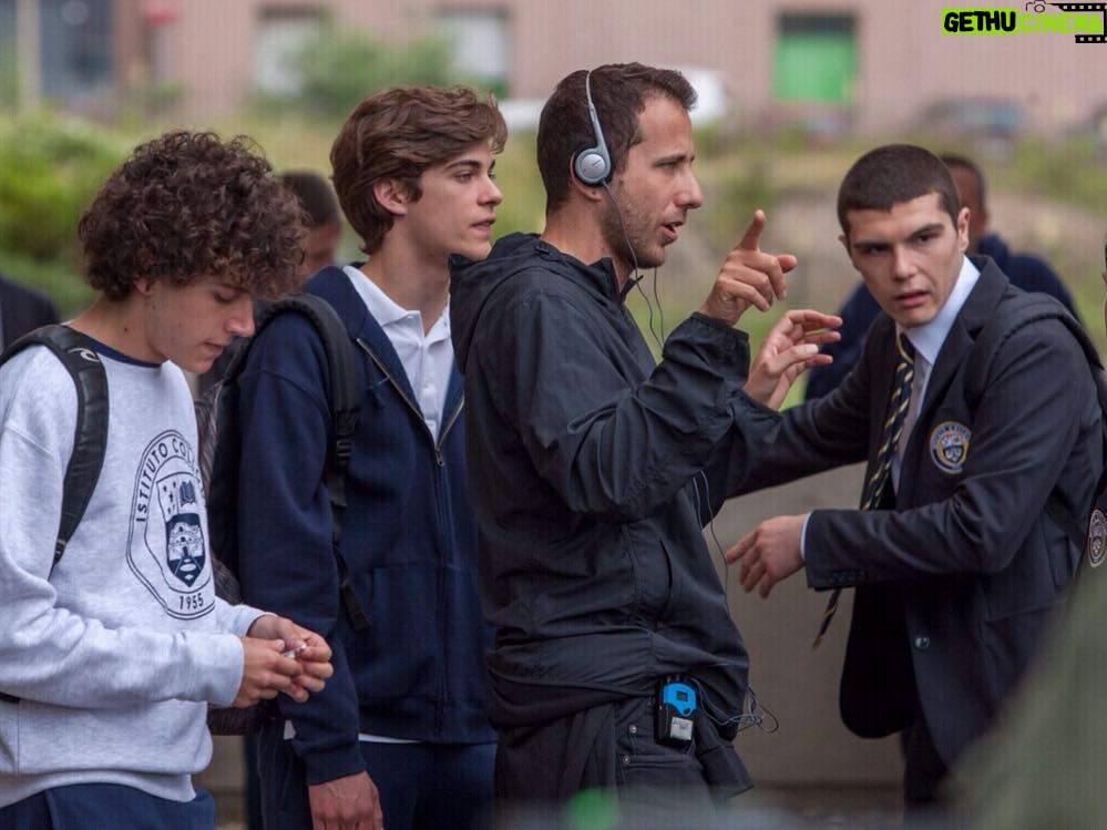 Lorenzo Zurzolo Instagram - Behind the scenes @baby_netflix @netflixit #babynetflix #netflix #baby