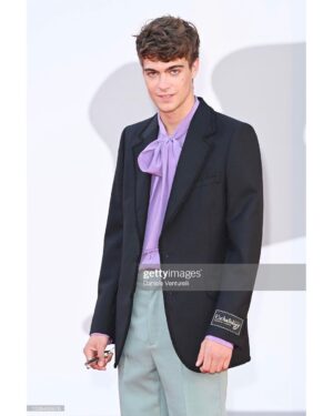 Lorenzo Zurzolo Instagram - Honoured to attend the 78 Mostra del Cinema di Venezia for the Kineo Award for Morrison by @tiromancinoofficial 
A special thanks to @alessandro_michele for accompanying me in my first Venice dream.❤️

Total look @gucci 
@lorenzodelia @angelap71 @therumorsufficiostampa @gianni_galli @moviement_agenzia @fabriziorossimarcelli @fferretti3