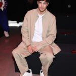 Lorenzo Zurzolo Instagram - Yesterday @gucci show Grazie ANCORA @sabatods ! Always thx to @tizianasolito @marcopenna1974 @fferretti3 @fabriziorossimarcelli @giannigallipress @nikipinna @vickyhairfusion