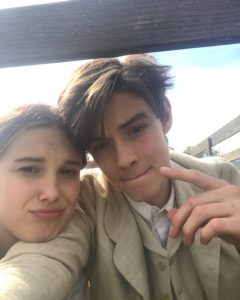Louis Partridge Instagram - So Enola comes out tomorrow morning and it feels like Christmas Eve or a birthday or something. Thank you to everyone who’s supported me in my acting journey so far. It’s still so surreal that I’m a part of this project, it wasn’t long ago that I was working as an extra or finding out my scene had been cut from Paddington 2 but it’s all part of the process. 🔎 Thanks to Millie and everyone who believed in me, I hope you enjoy the film and appreciate how much we put into it, let’s have it!! - Tewks