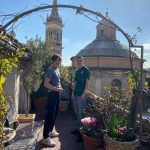 Louis Partridge Instagram – When In Rome pt.2 except I found a beautiful terrace with a little arch and a big Oscar Rome, Italy