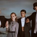 Louis Partridge Instagram - Midwinter’s Night Dream with these beautiful people 🖤 #prada #pradaholiday21